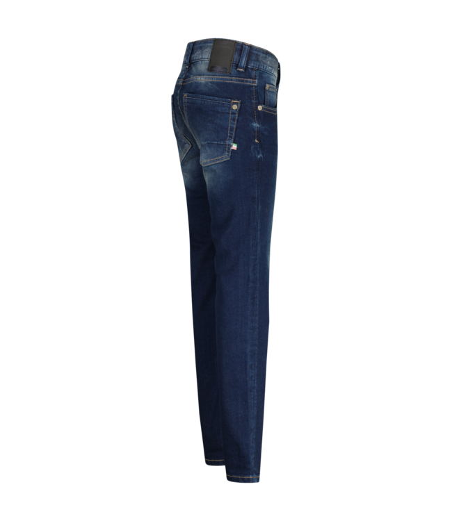 Vingino winter jeans broek jongens - donker blauw - Aron - skinny fit