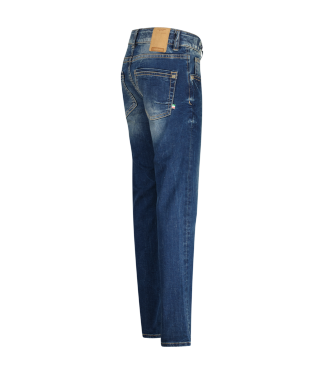 Vingino winter jeans broek jongens - vintage blauw - Aron - skinny fit