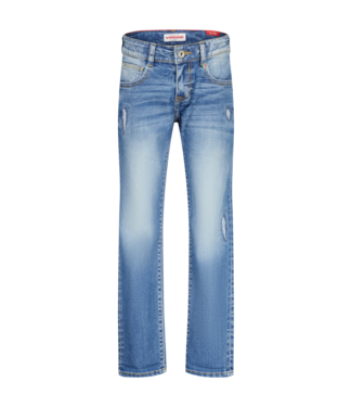 Vingino winter jeans broek jongens - old vintage blauw - Dante craftes - slim fit