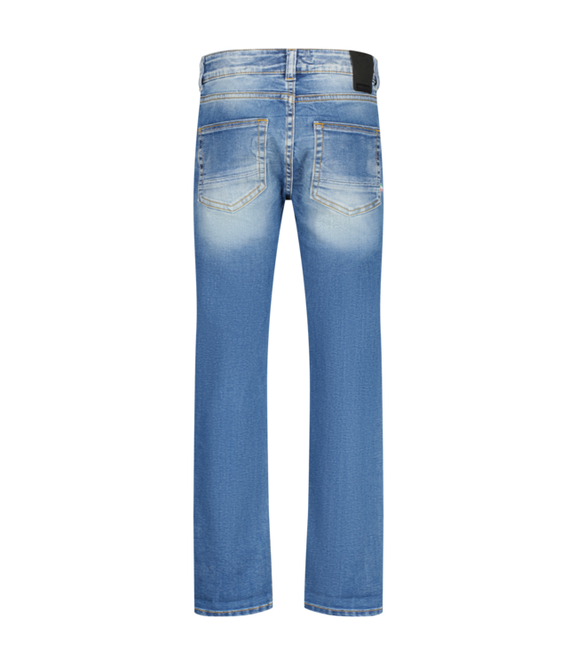 Vingino winter jeans broek jongens - old vintage blauw - Dante craftes - slim fit