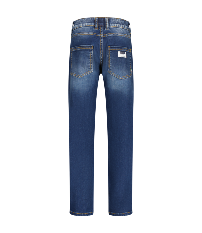 Vingino winter jeans broek jongens - blauw - Paolo - straight fit