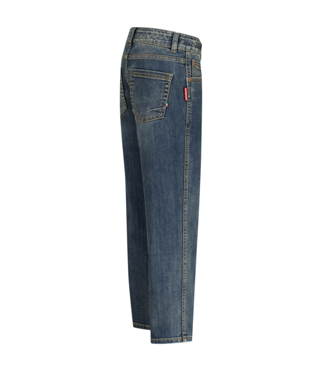 Vingino winter jeans broek jongens - midden blauw - Constantino - loose fit