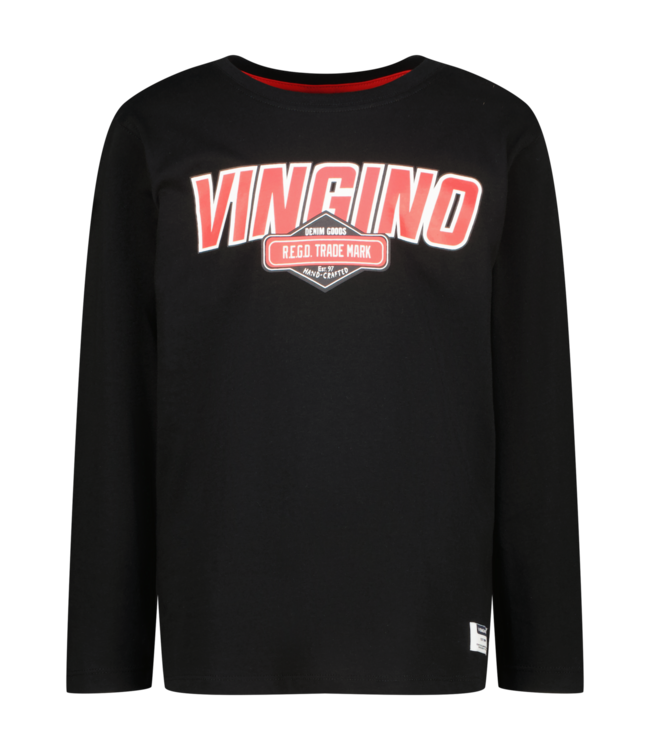Vingino winter t-shirt jongens - zwart - Jastop