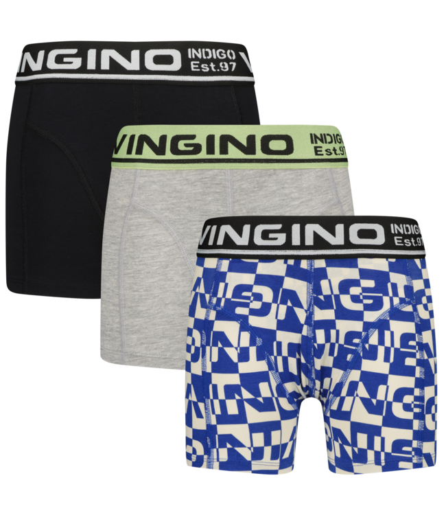 Vingino winter ondergoed jongens - groen - 3-pack
