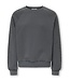 Kids ONLY winter sweater meisjes - grijs - KogZenna - oversize fit, glitter steentjes