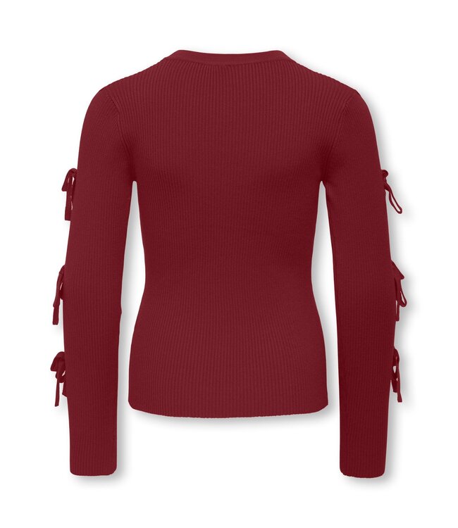 Kids ONLY winter sweater meisjes - paars - KogNatascha - gebreid