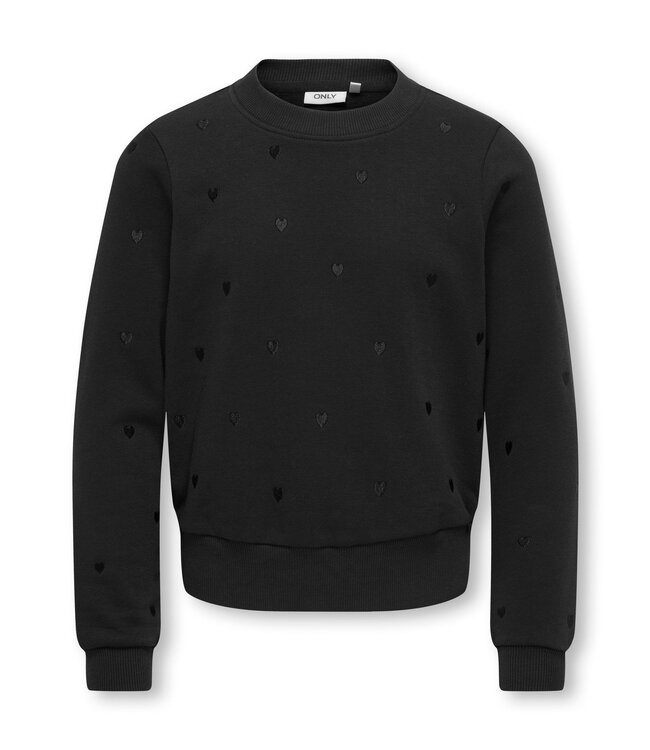 Kids ONLY winter sweater meisjes - zwart - KogAtika - regular fit