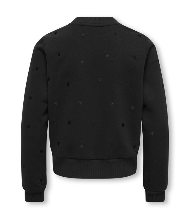 Kids ONLY winter sweater meisjes - zwart - KogAtika - regular fit