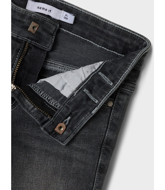 Name it winter jeans broek meisjes - grijs - NkfPolly - bootcut fit