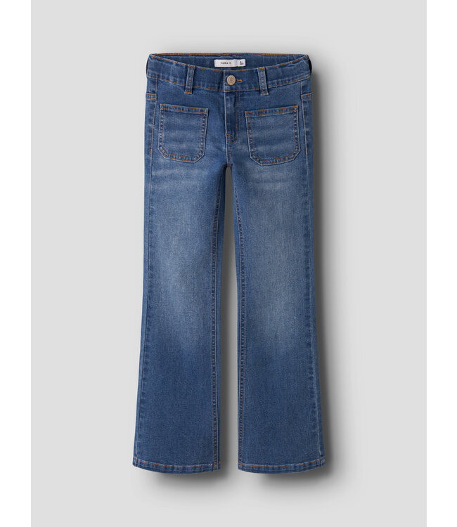 Name it winter jeans broek meisjes - blauw - NkfPolly - skinny fit