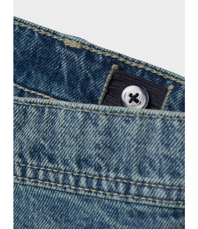 Name it winter jeans broek jongens - blauw - NkmRyan - straight fit