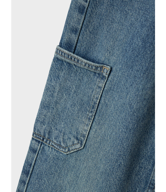 Name it winter jeans broek jongens - blauw - NkmRyan - straight fit