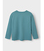 Name it winter shirt jongens - turquoise - NkmPsakob