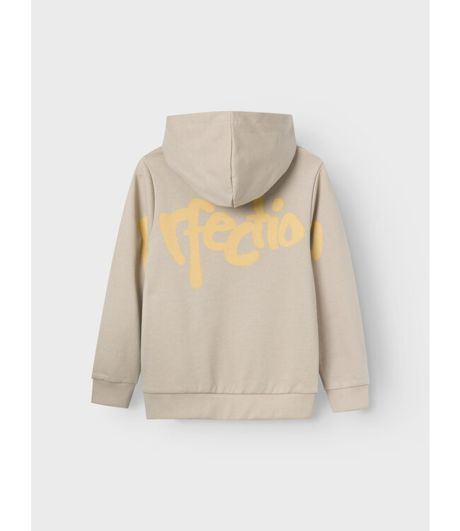 Name it winter sweater jongens - taupe - NkmPbrosan