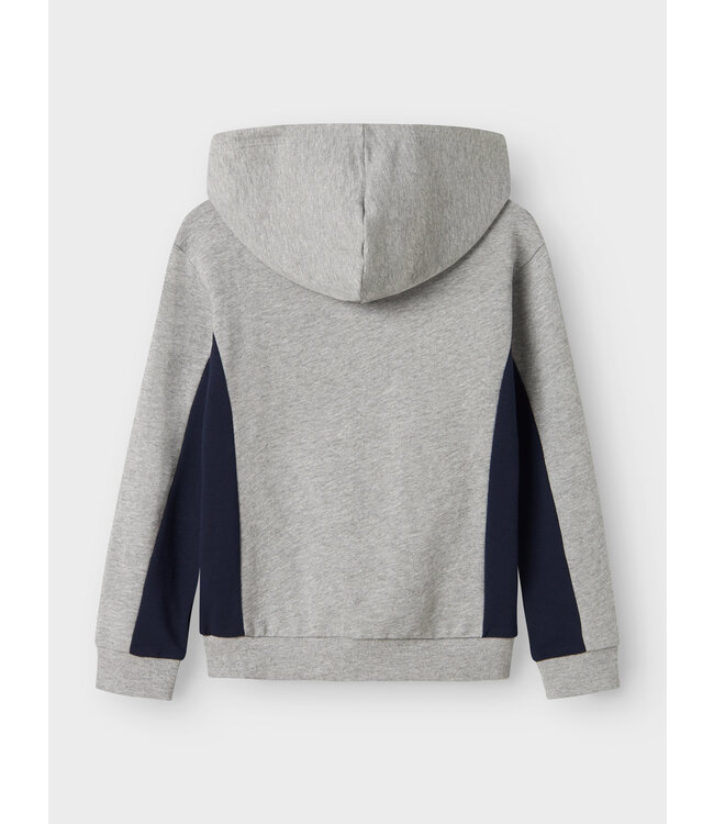 Name it winter sweat vest jongens - grijs - NkmLenno