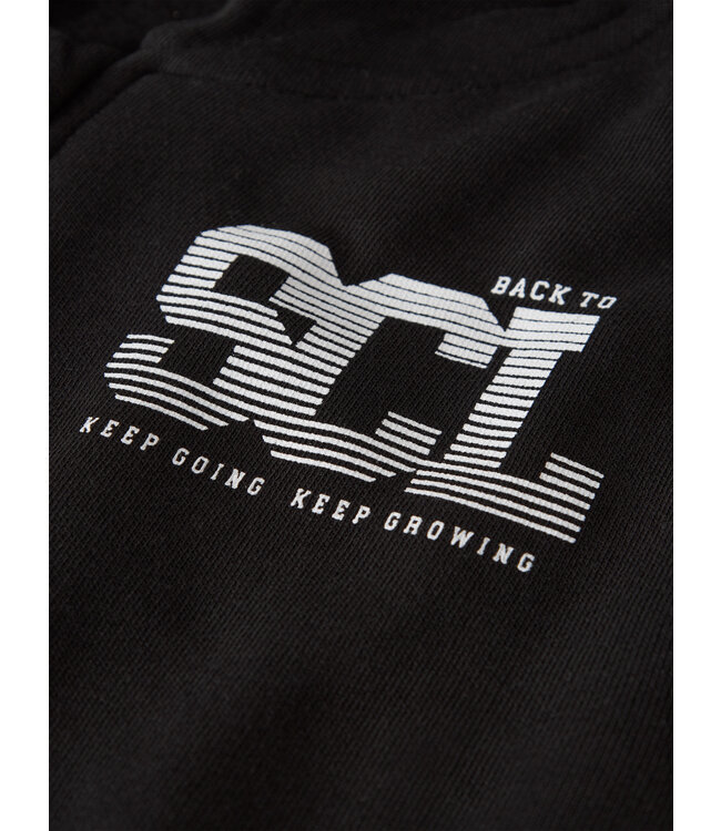 Name it winter sweat vest jongens - zwart - NkmLenno