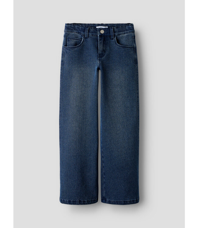 Name it winter jeans broek meisjes - blauw - NkfSalli - wide leg fit