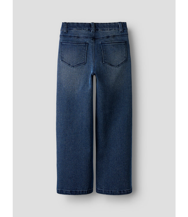 Name it winter jeans broek meisjes - blauw - NkfSalli - wide leg fit