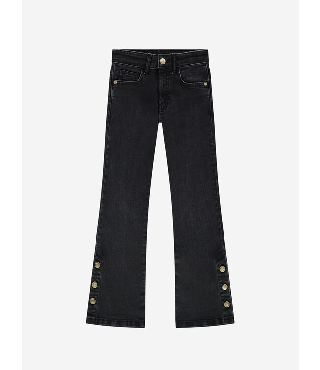 Nik&Nik winter jeansbroek meisjes - grijs denim - Saar