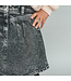 Your wishes winter rok meisjes - grijs - denim, glitter, stretch