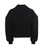 LOOXS Little winter sweater meisjes - zwart - ruffle
