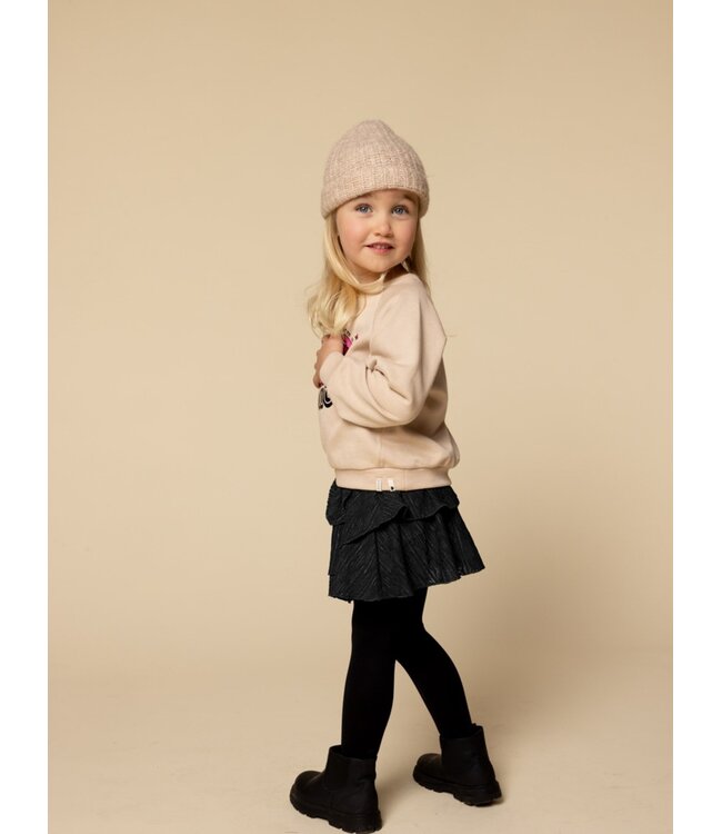 LOOXS Little winter lace rok meisjes - zwart