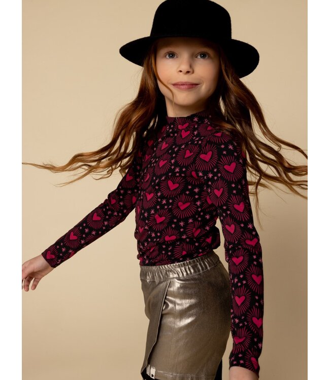 LOOXS Little winter rok meisjes - beige - metallic