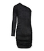 Kids ONLY winter jurk meisjes - zwart - KogQueen - regular fit, glitter