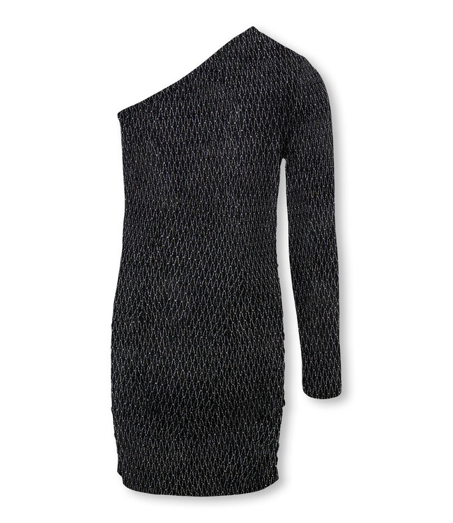 Kids ONLY winter jurk meisjes - zwart - KogQueen - regular fit, glitter