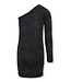 Kids ONLY winter jurk meisjes - zwart - KogQueen - regular fit, glitter