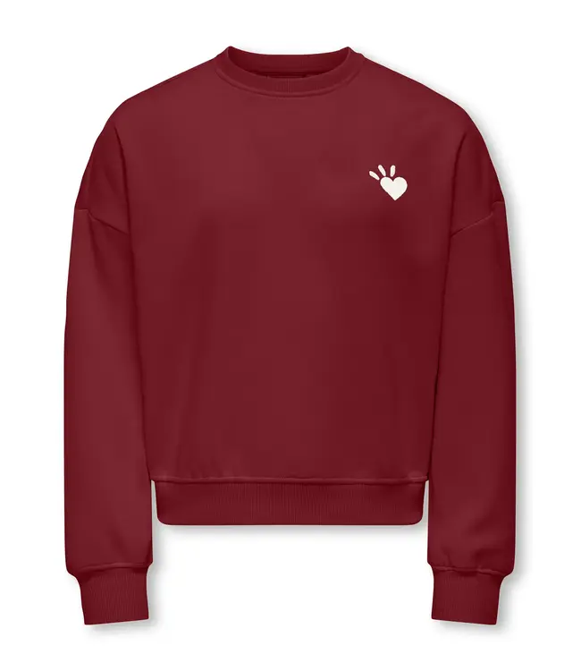 Kids ONLY winter sweater meisjes - paars - KogTammie - relaxed fit