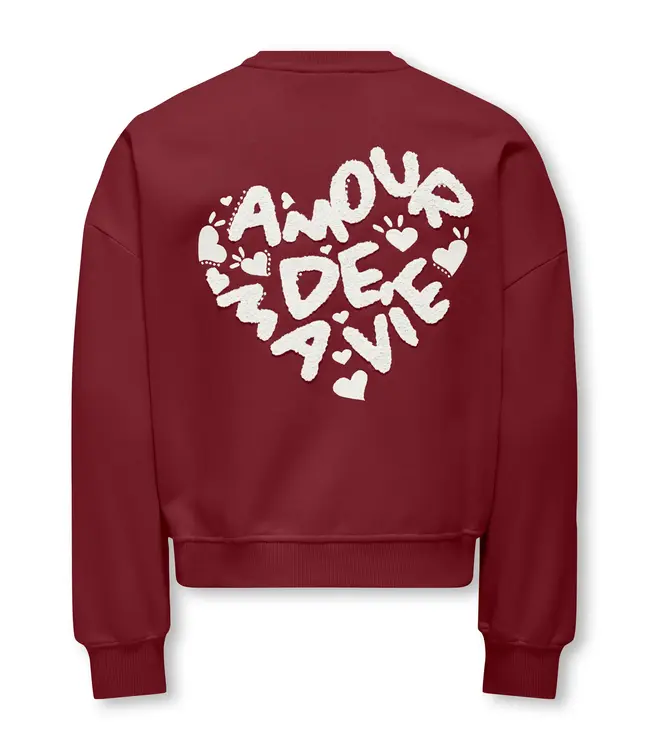 Kids ONLY winter sweater meisjes - paars - KogTammie - relaxed fit