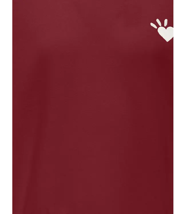 Kids ONLY winter sweater meisjes - paars - KogTammie - relaxed fit