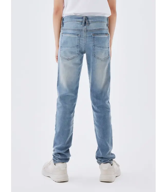 Name it winter jeansbroek jongens - blauw - xslim fit - NkmTheo