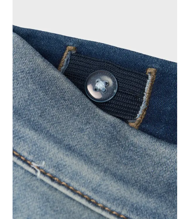 Name it winter jeansbroek jongens - blauw - xslim fit - NkmTheo