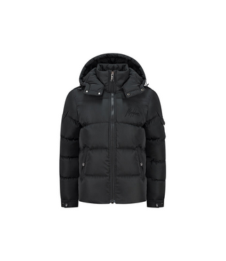 Malelions winter winterjas jongens - zwart - Patch Puffer