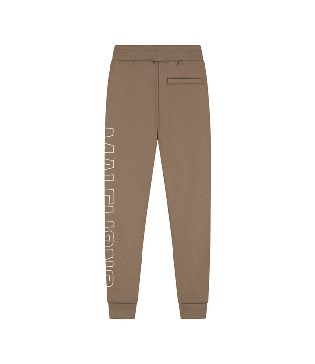 Malelions winter tracksuit meisjes - choco bruin - Tribe + GRATIS PET!