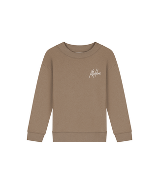 Malelions winter sweater meisjes - choco bruin - Tribe