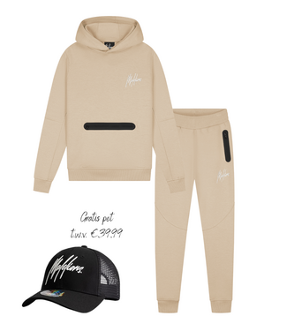 Malelions winter tracksuit jongens - khaki groen - Sport Counter + GRATIS PET!