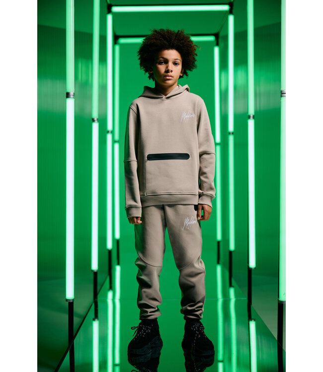 Malelions winter tracksuit jongens - khaki groen - Sport Counter + GRATIS PET!