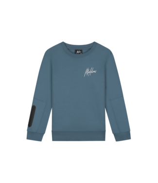 Malelions winter sweater jongens - teal blauw - Sport Counter