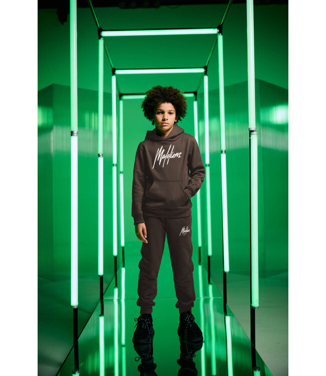 Malelions winter tracksuit jongens - grijs - Essentials + GRATIS PET!