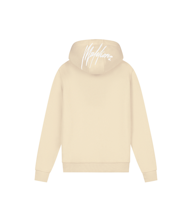 Malelions winter tracksuit jongens - beige wit - Essentials + GRATIS PET!