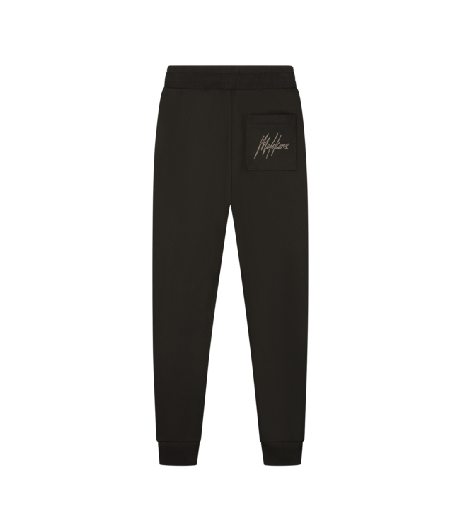 Malelions winter tracksuit jongens - zwart grijs - Essentials + GRATIS PET!