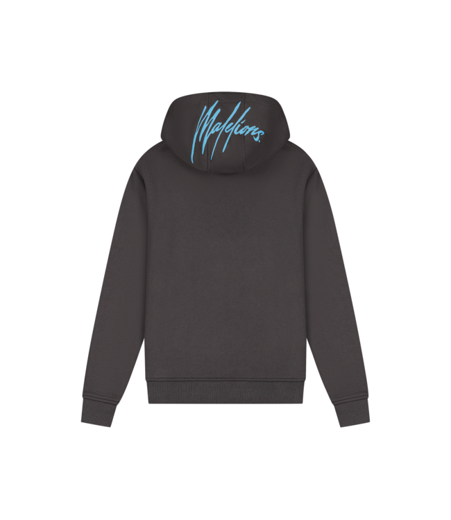 Malelions winter hoodie jongens - grijs blauw - Tube