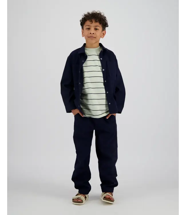 Vingino zomer t-shirt jongens - blauw - Lanzo - oversized