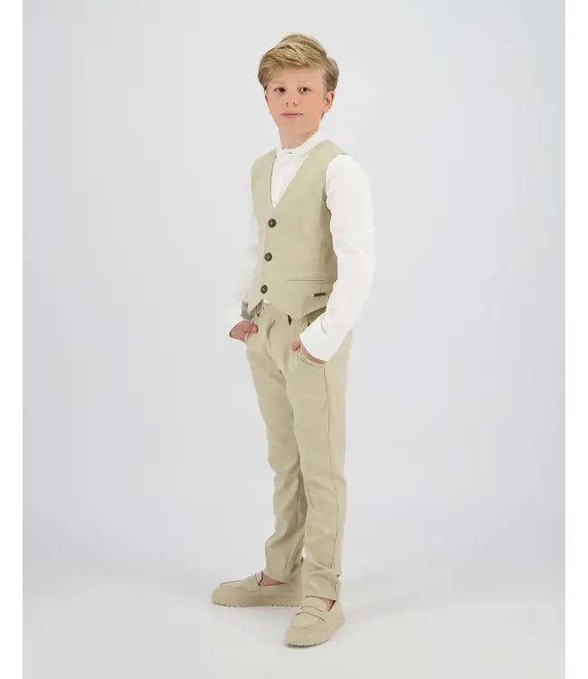 Vingino zomer broek jongens - wit - Sesto