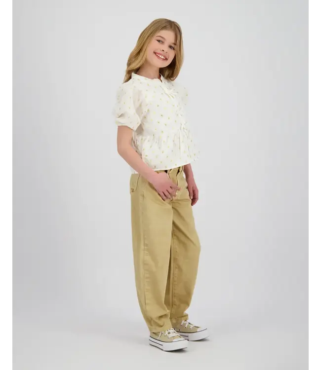 Vingino zomer blouse meisjes - goud - Lisan