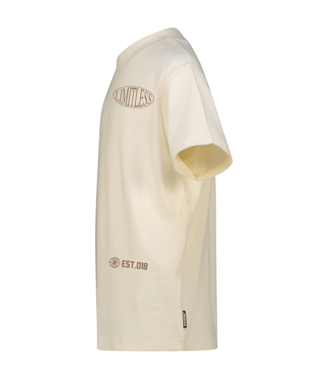 Raizzed zomer t-shirt jongens - off wit - Hold - boxy fit