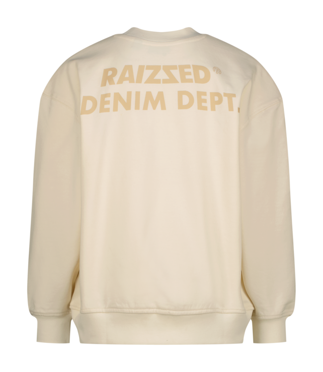 Raizzed zomer sweater jongens - off wit - Nover - boxy fit